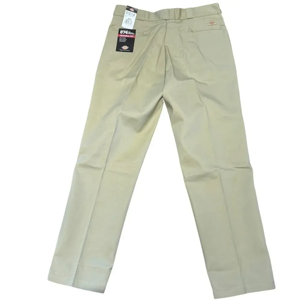 Dickies 874 Original Fit Men's 40 x 34 Tan Work Pants NWT
